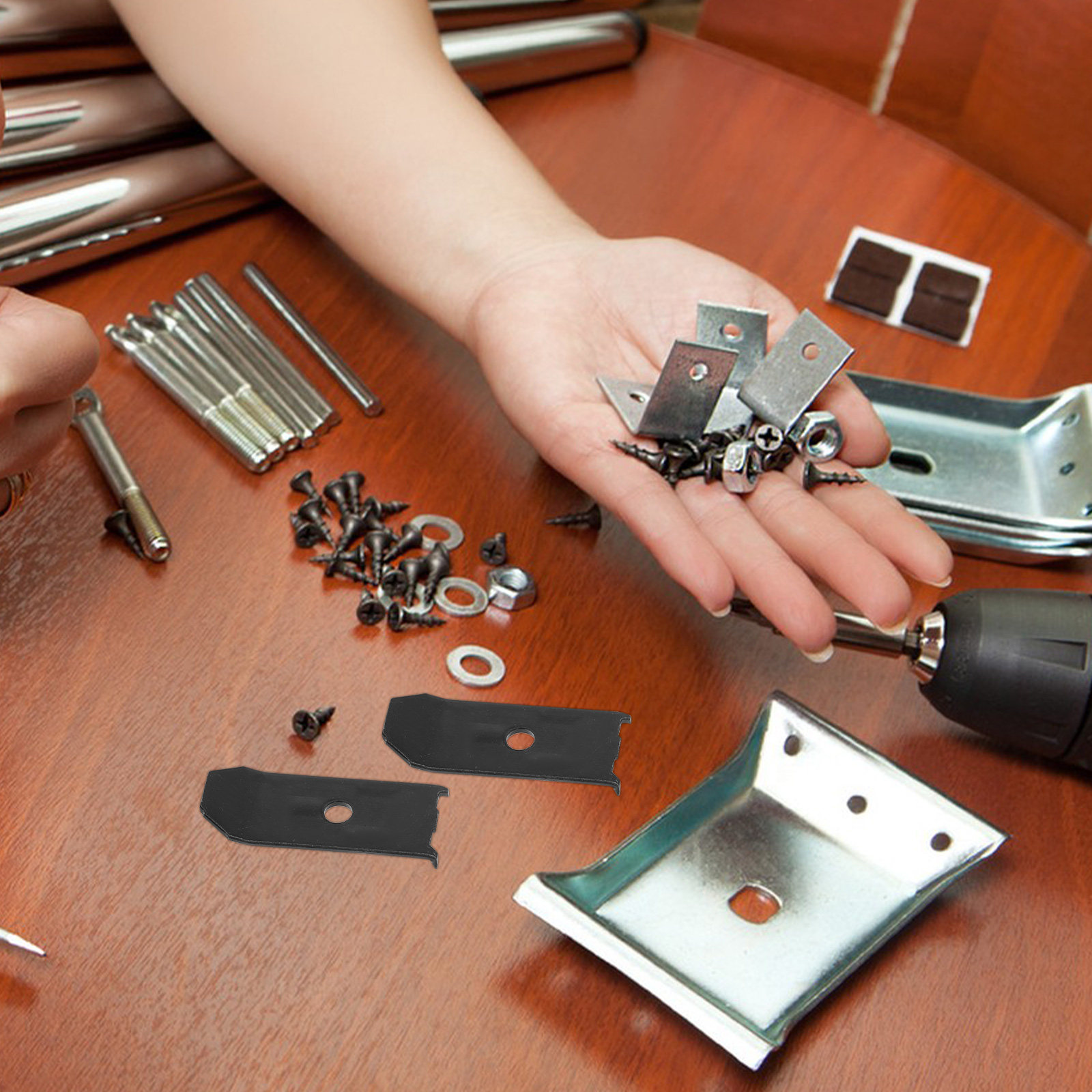 Furniture Leveling Hardware - 10Pcs Dining Furniture Hardware Horizontal Buckle