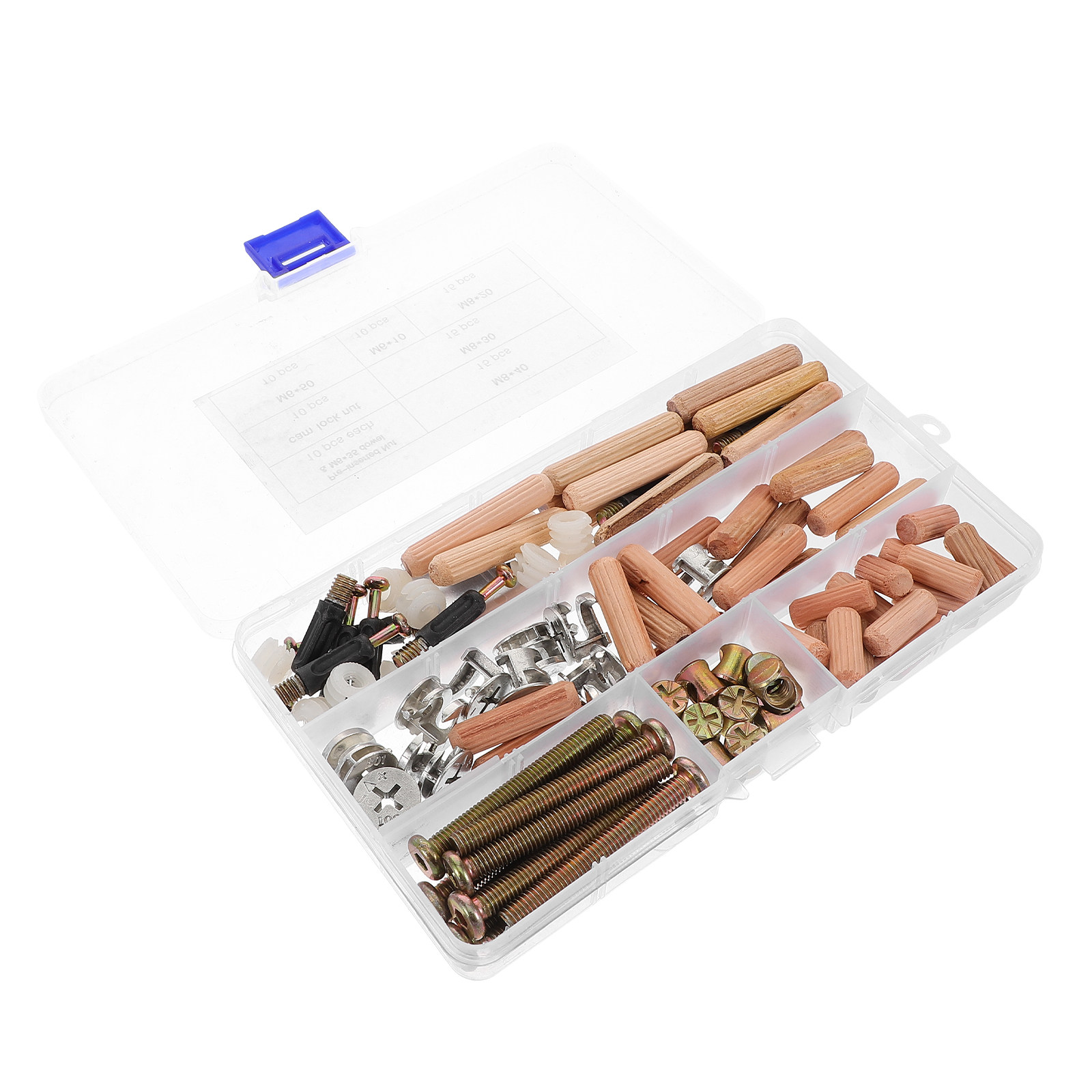 Furniture Hardware Barrel Nut - 95Pcs Furniture Hardware Accessories Bunk Bed