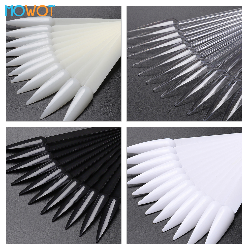 Furniture Hardware Nails - MOWOT 40pcs Stiletto Nail Display Sticks