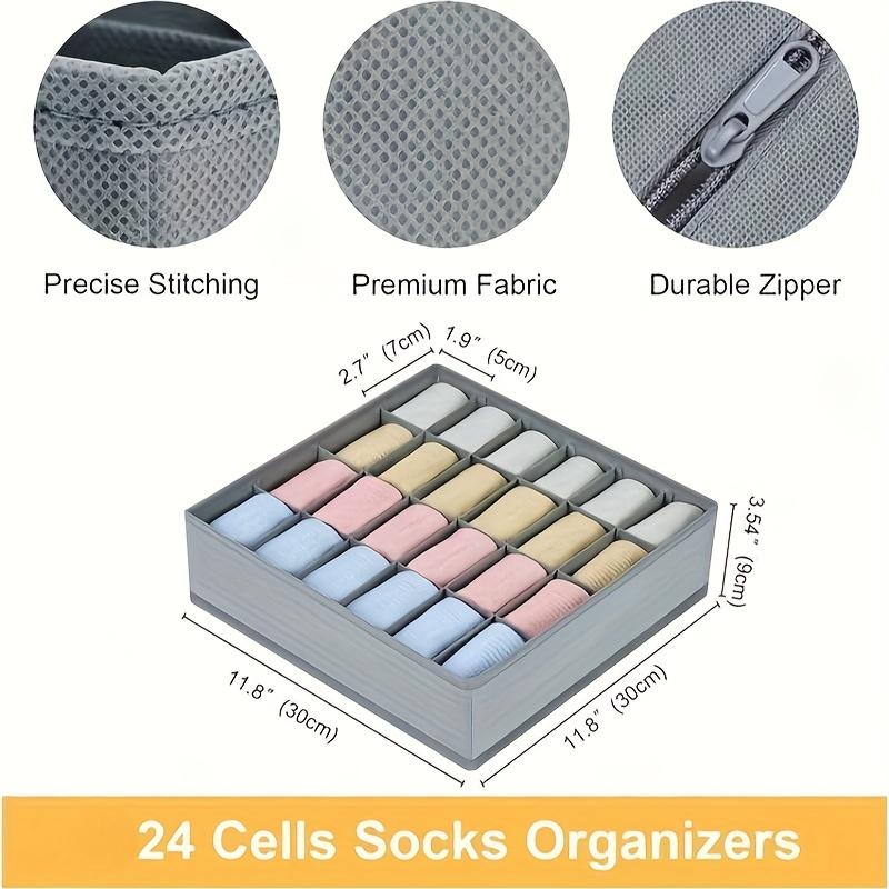 24 Grid Foldable Storage Organ - Drawer Organizer Peg 리뷰 및 가격