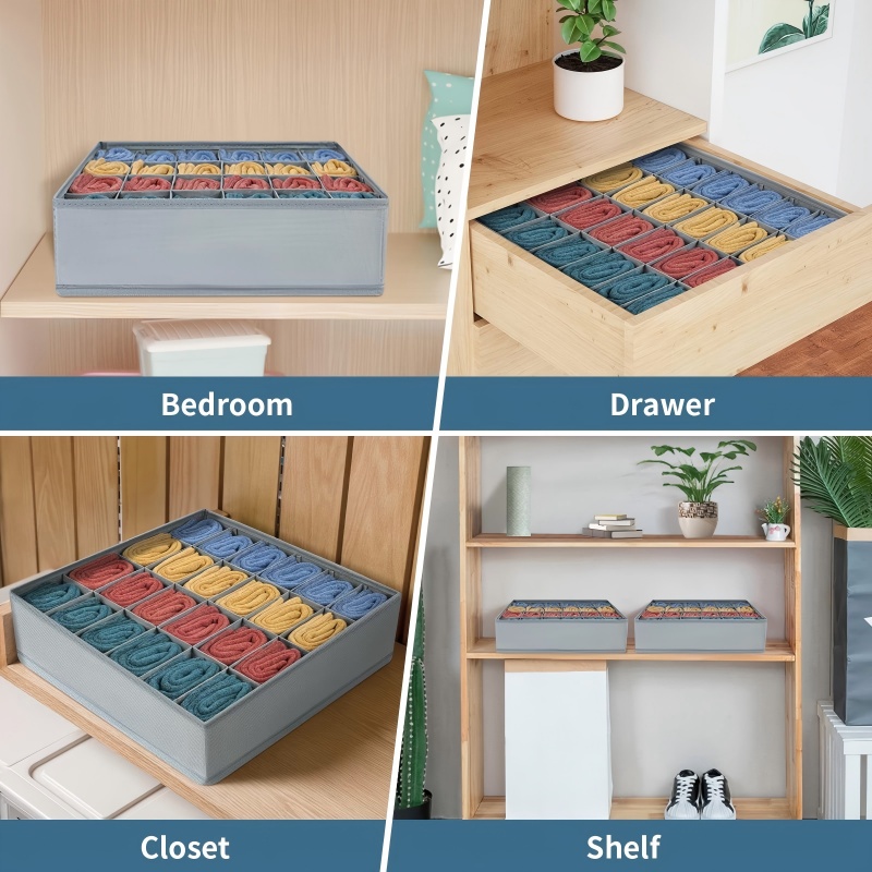 24 Grid Foldable Storage Organ - Drawer Organizer Peg 리뷰 및 가격