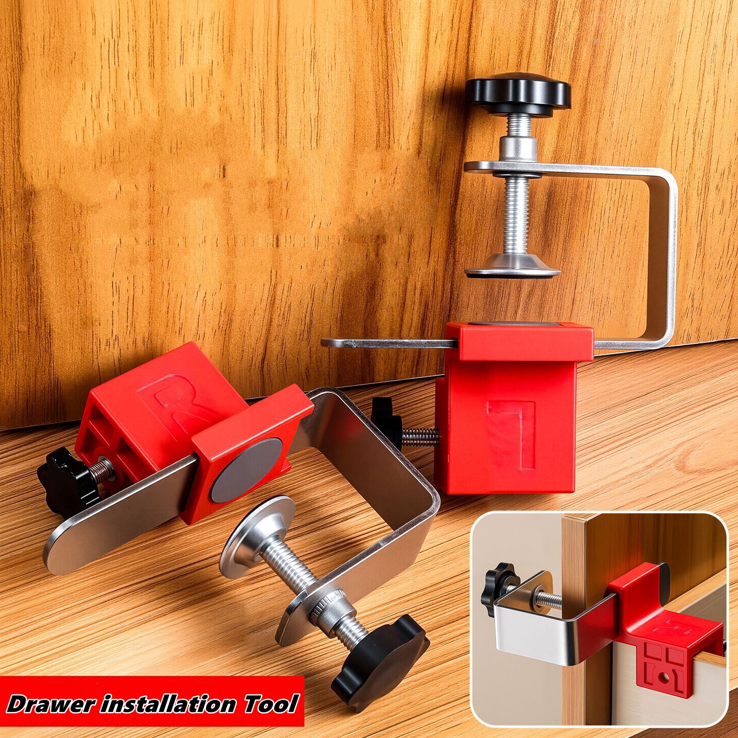 Adjustable Drawer Fixing Clip  - Drawer Organizer Peg 리뷰 및 가격