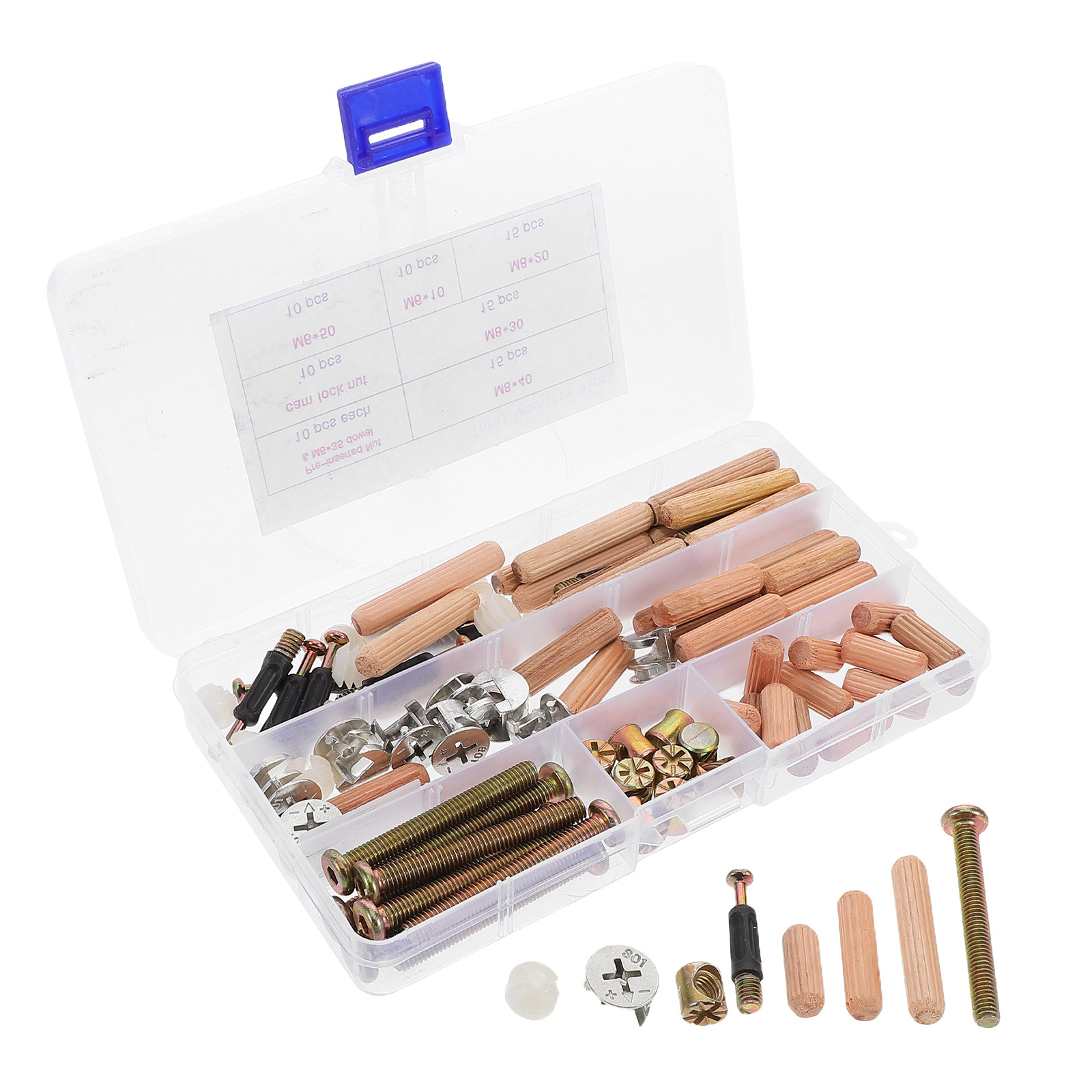 95Pcs Furniture Hardware Set B - Furniture Hardware Barrel Nut 리뷰 및 가격