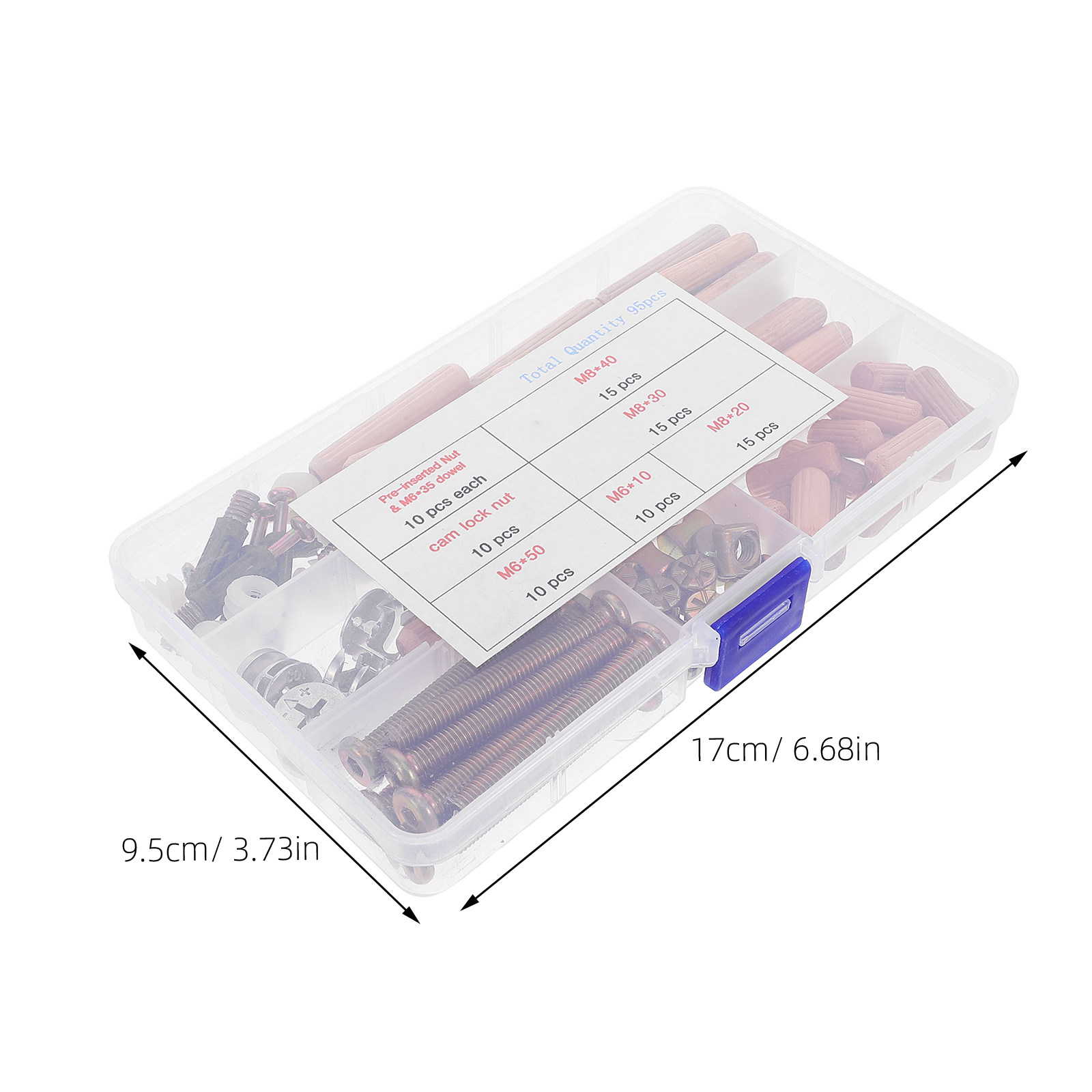 95Pcs Furniture Hardware Set B - Furniture Hardware Barrel Nut 리뷰 및 가격