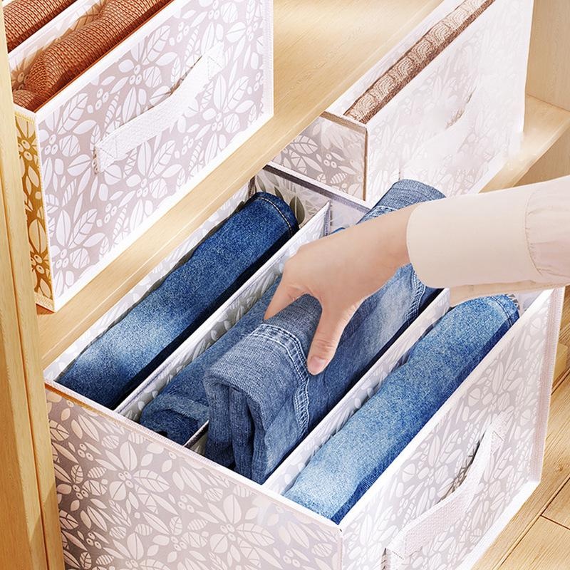 Jeans Compartment Storage Box  - Drawer Organizer Peg 리뷰 및 가격