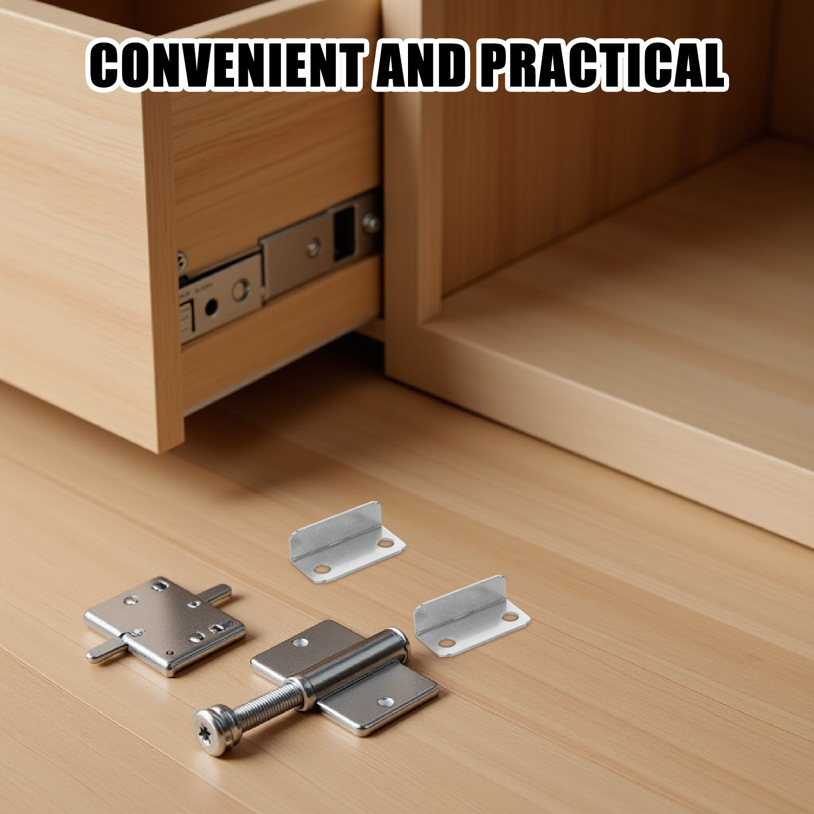 200Pcs Drawer Lock Strike Plat - Furniture Hardware Replacement 리뷰 및 가격