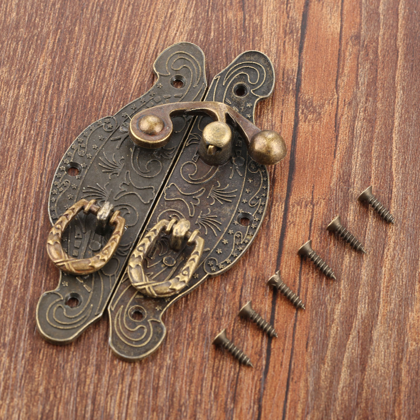 1PC Antique Box Latch Hasp Vin - Furniture Hardware Antique 리뷰 및 가격