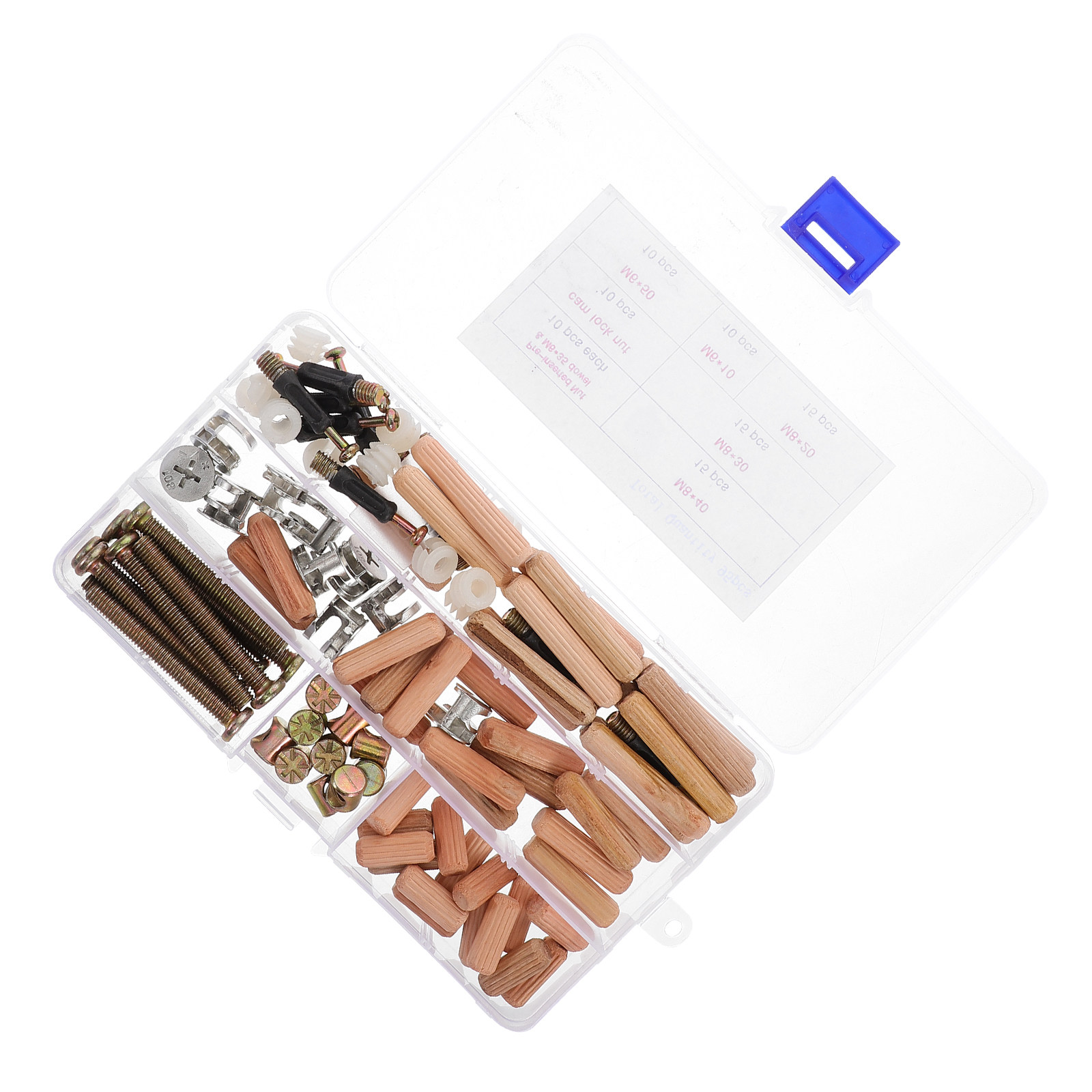 95Pcs Furniture Connector Bolt - Furniture Hardware Barrel Nut 리뷰 및 가격