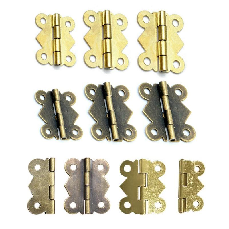 10/20pcs Hinge with Screw Butt - Furniture Hardware Antique 리뷰 및 가격