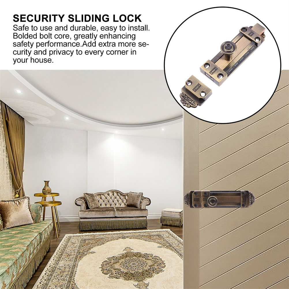 2Pcs Zinc Alloy Door Latch Loc - Barrel Bolt Slide 리뷰 및 가격