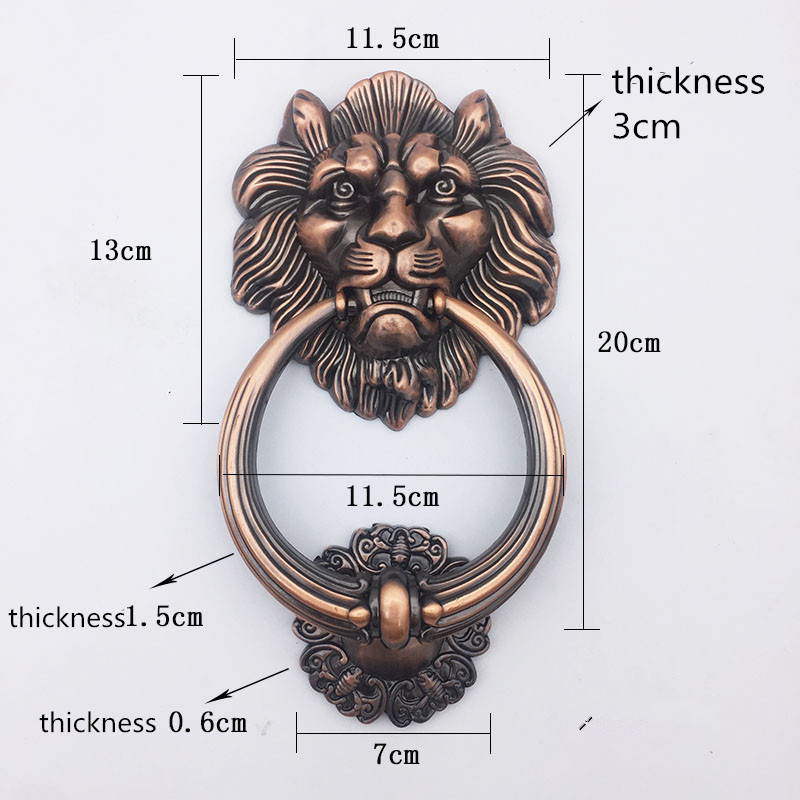 Antique Bronze Lion Head Handl - Furniture Hardware Antique 리뷰 및 가격