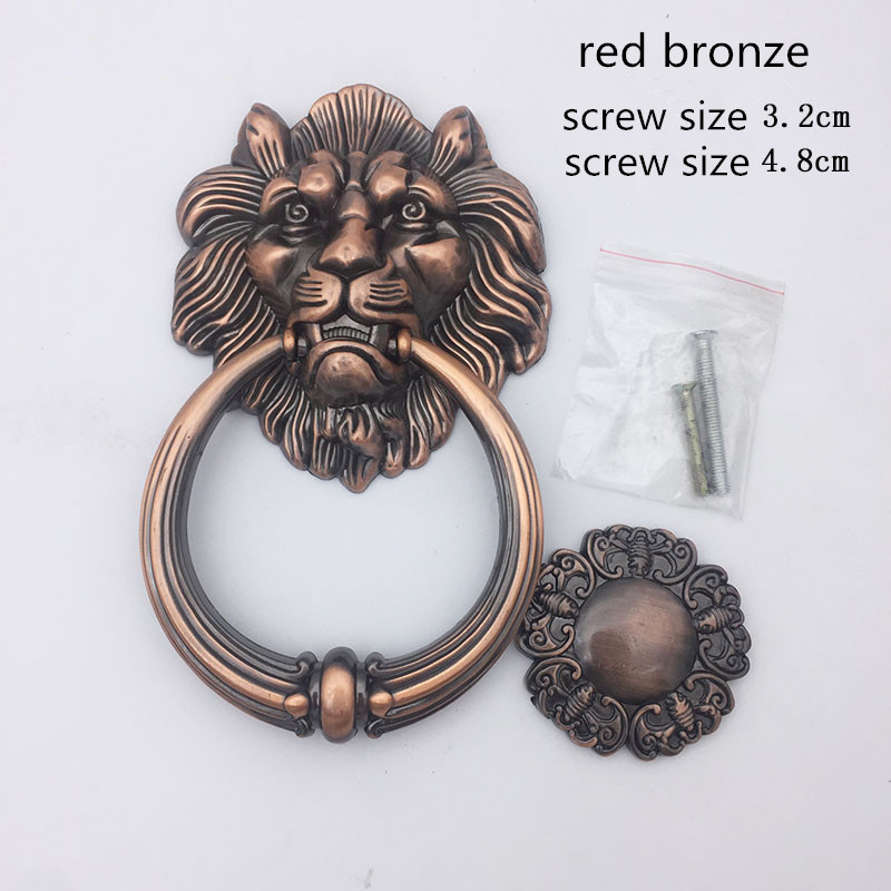 Antique Bronze Lion Head Handl - Furniture Hardware Antique 리뷰 및 가격