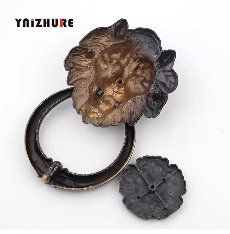 Antique Bronze Lion Head Handl - Furniture Hardware Antique 리뷰 및 가격