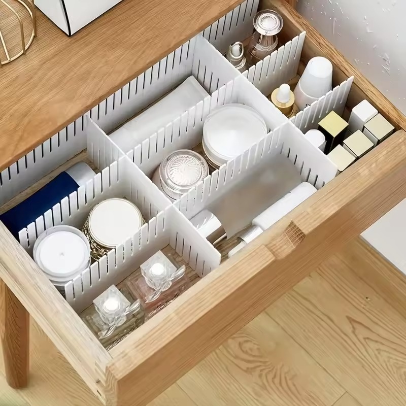 4/8/12PCS Adjustable Drawer Di - Drawer Organizer Peg 리뷰 및 가격