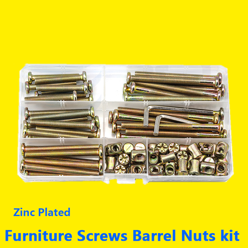 Hex Socket Flat Head Furniture - Furniture Hardware Barrel Nut 리뷰 및 가격