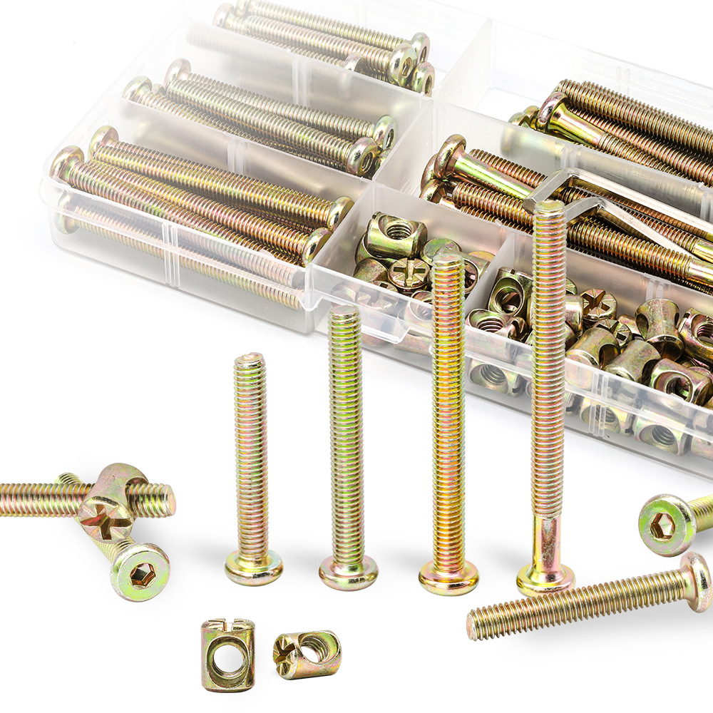 Hex Socket Flat Head Furniture - Furniture Hardware Barrel Nut 리뷰 및 가격