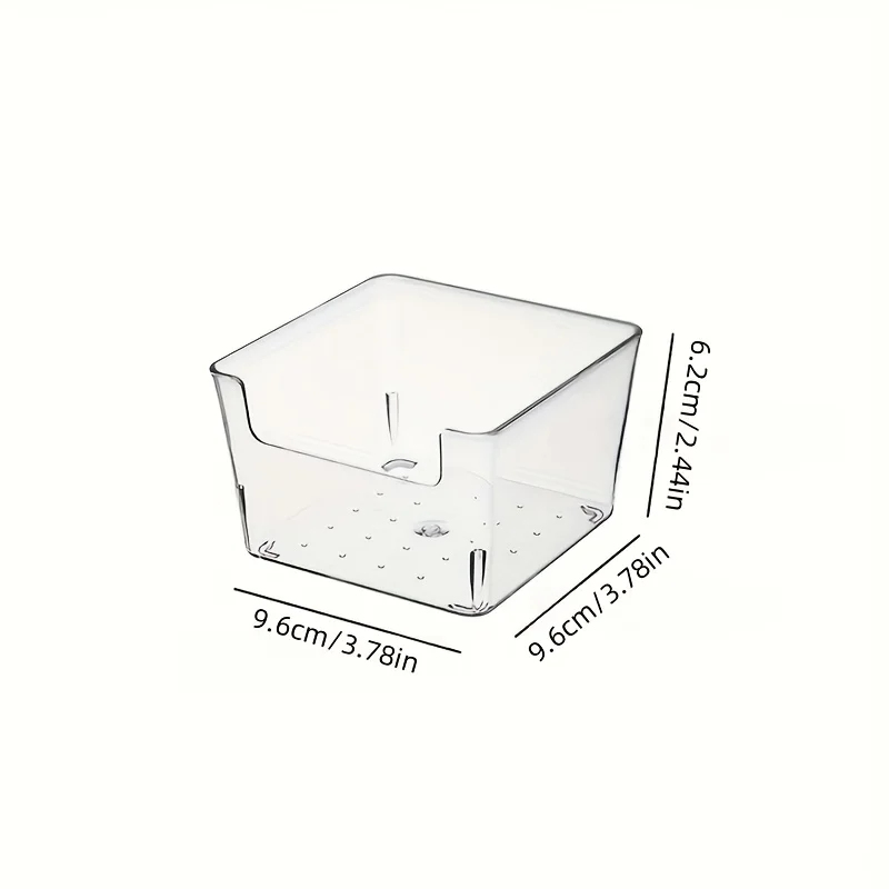 7pcs Transparent Plastic Cosme - Drawer Organizer Peg 리뷰 및 가격