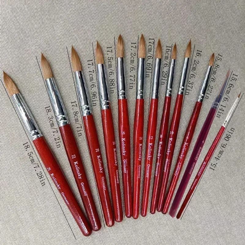 Kolinsky Acrylic Brush Wood Ha - Furniture Hardware Nails 리뷰 및 가격