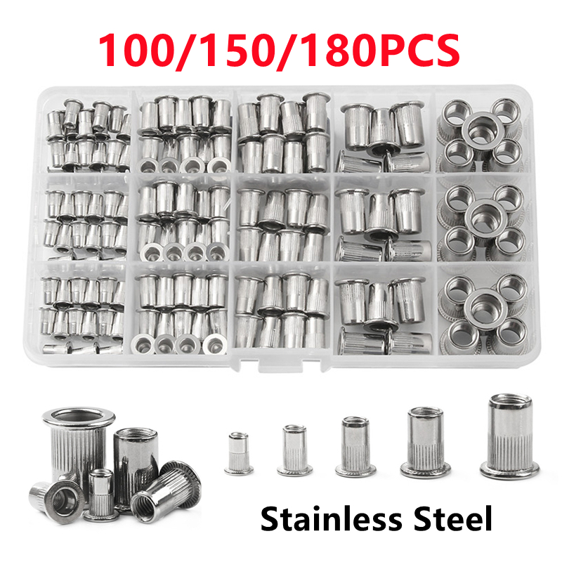 100/150/180pcs Stainless steel - Cam Lock Nut 리뷰 및 가격