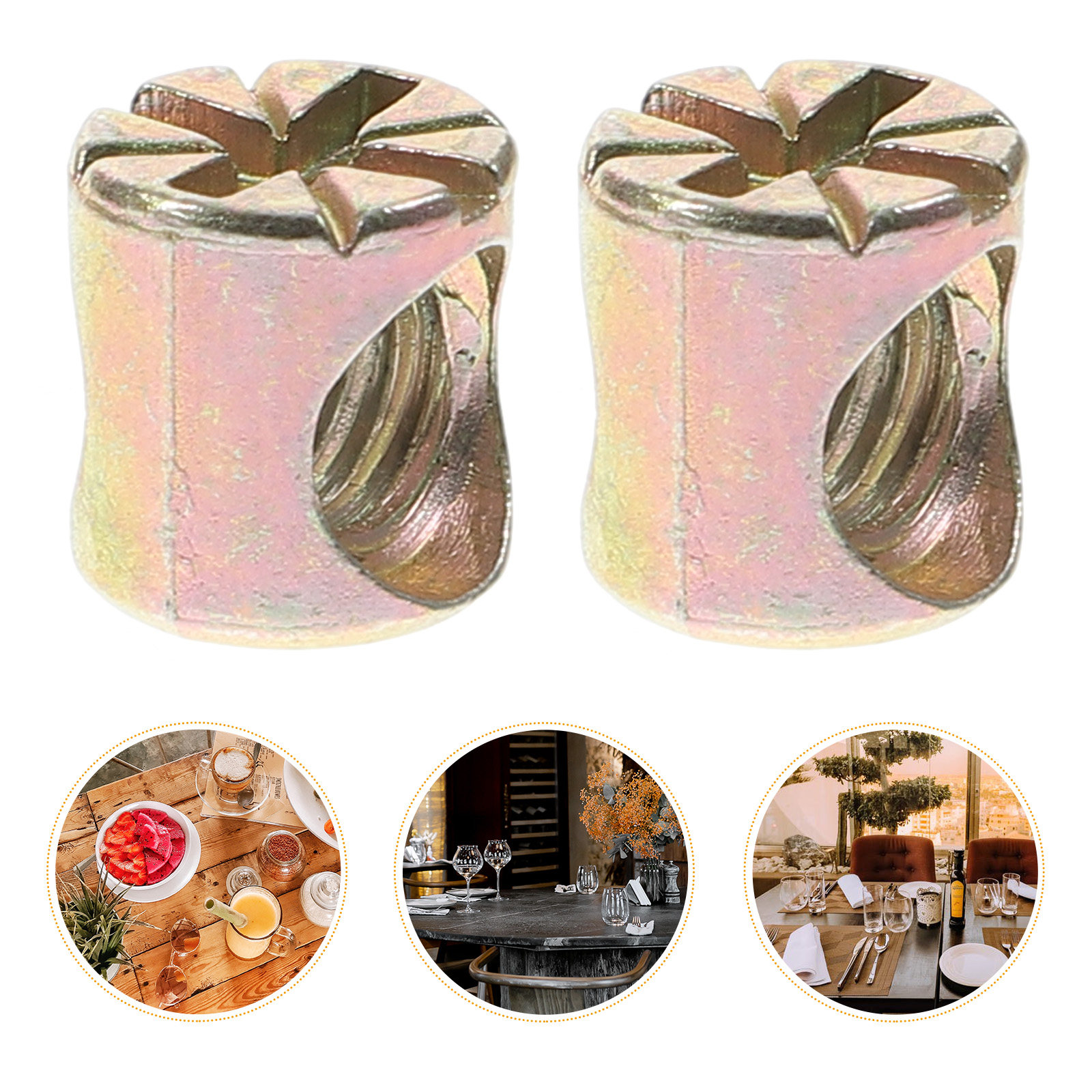 20Pcs M6 Slotted Barrel Nut Cr - Furniture Hardware Barrel Nut 리뷰 및 가격