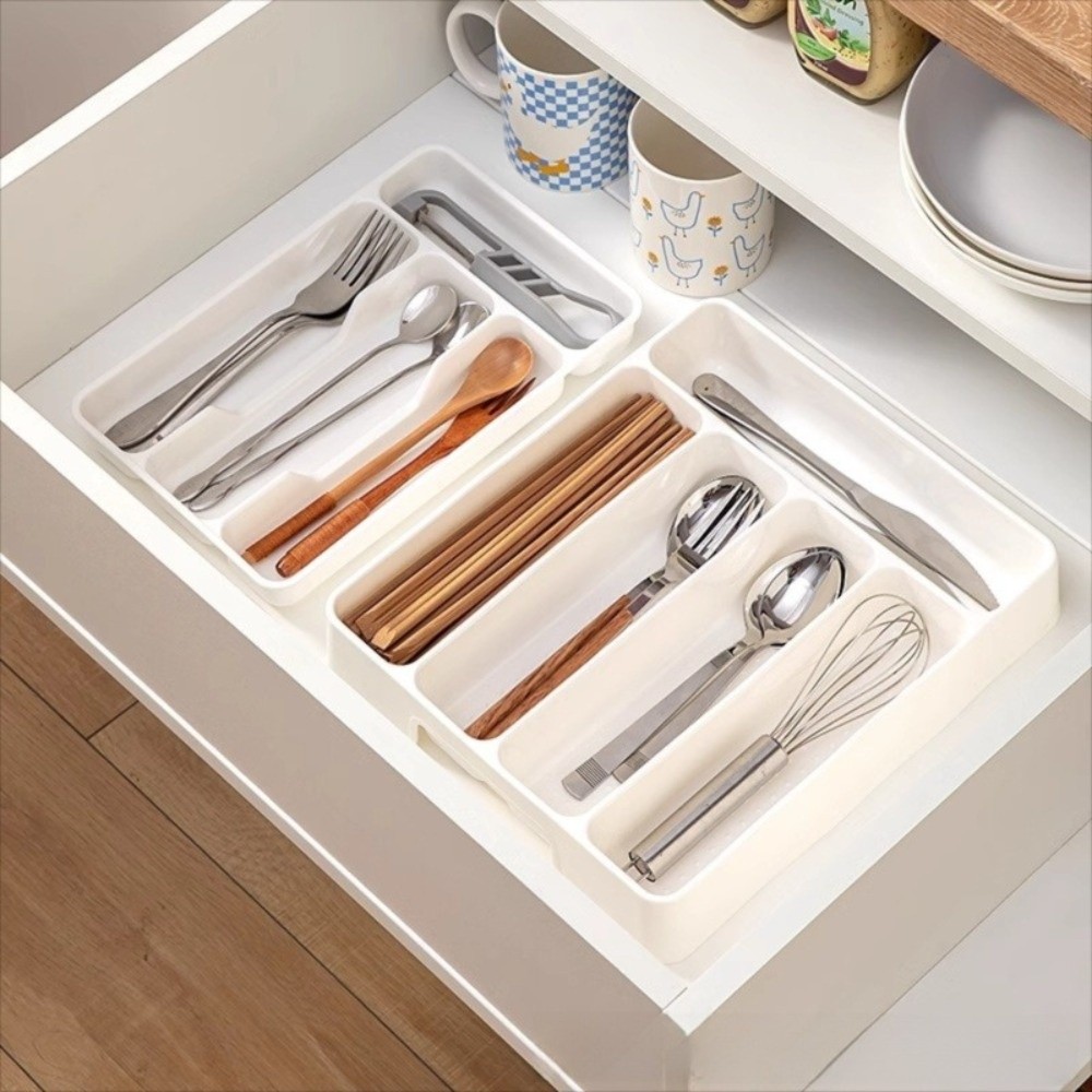 Quality 4/5 Compartments Cutle - Drawer Organizer Peg 리뷰 및 가격