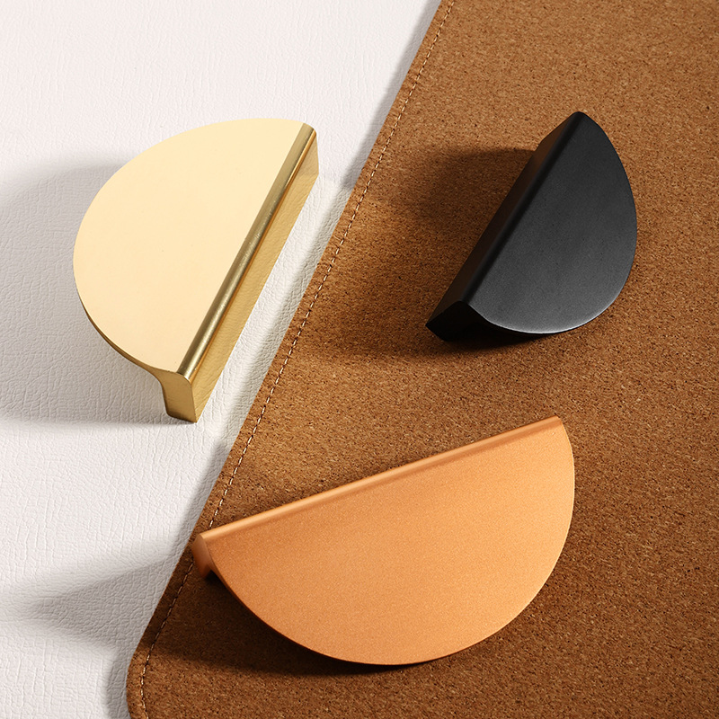 10 PCS Simple Semicircle Black - Furniture Hardware Wholesale 리뷰 및 가격