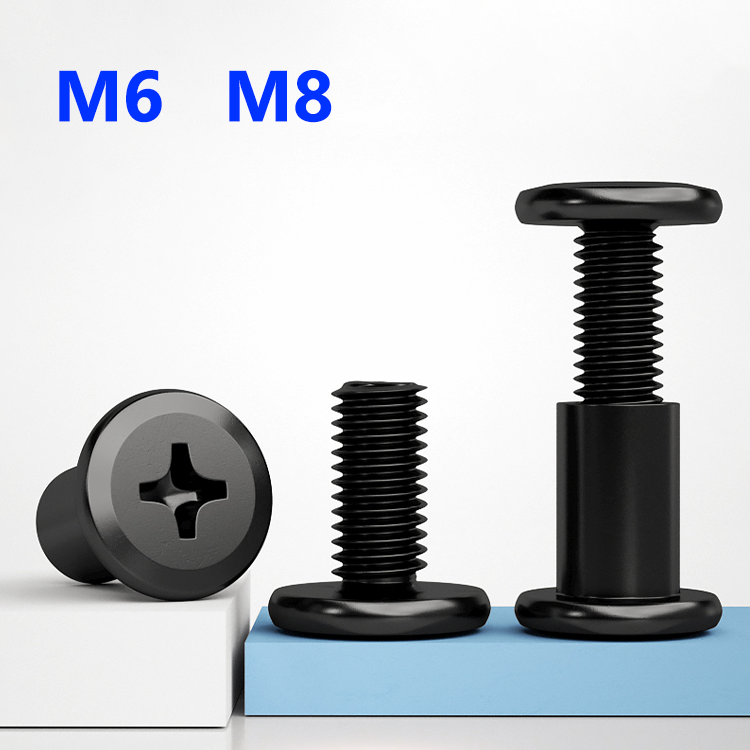 Black Carbon Steel Chicago Scr - Furniture Hardware Barrel Nut 리뷰 및 가격