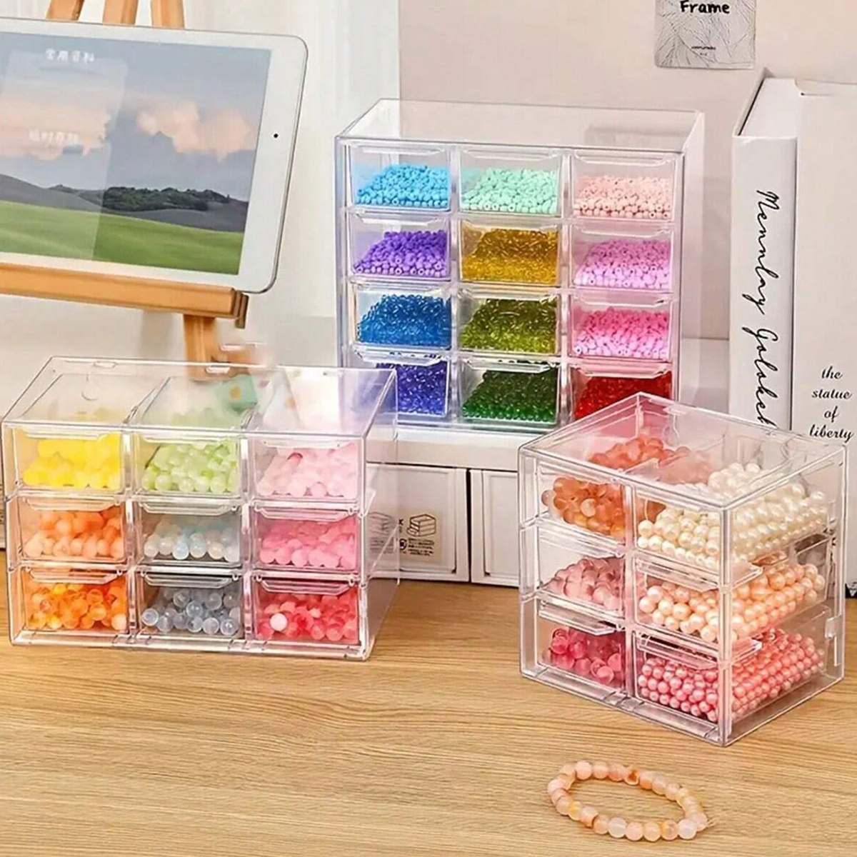 Acrylic Large Capacity Drawer  - Drawer Organizer Peg 리뷰 및 가격