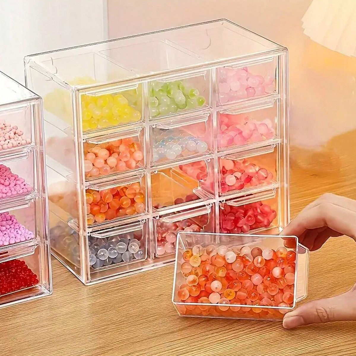 Acrylic Large Capacity Drawer  - Drawer Organizer Peg 리뷰 및 가격