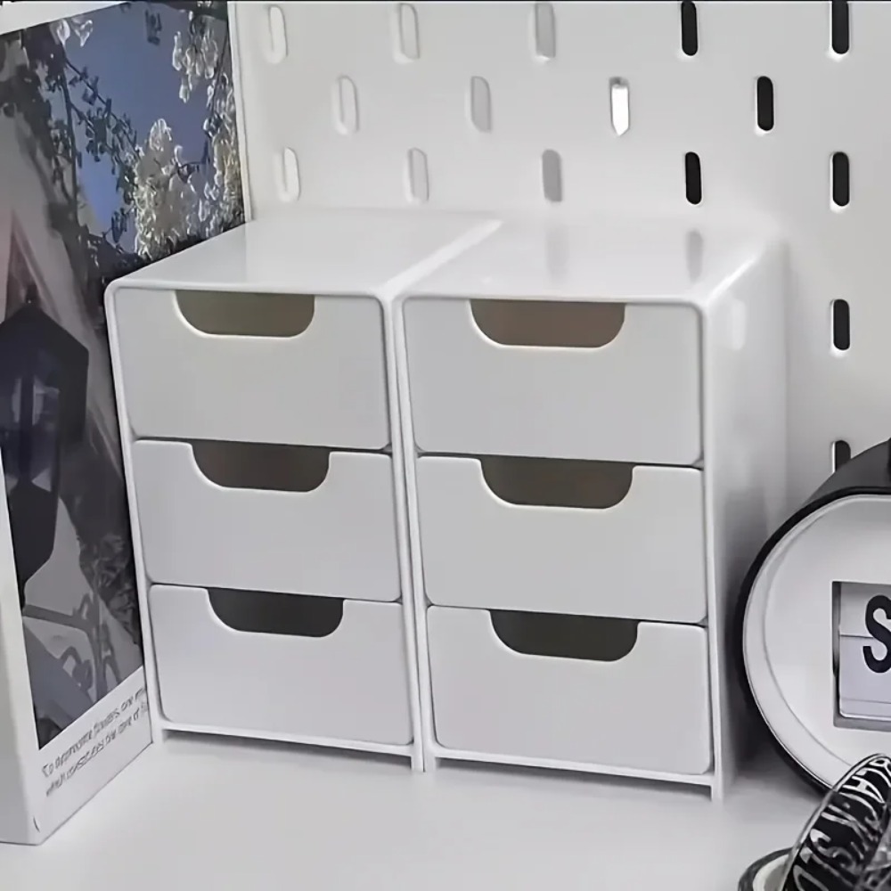 Chic 3-Tier Desk Organizer wit - Drawer Organizer Peg 리뷰 및 가격