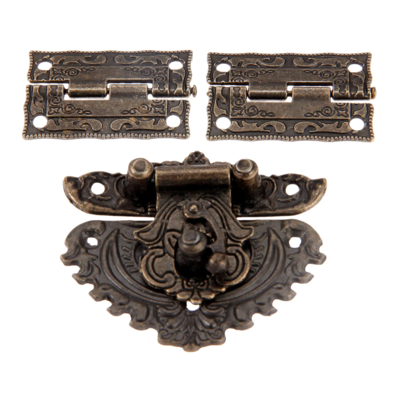 3pcs/set Antique Bronze Padloc - Furniture Hardware Antique 리뷰 및 가격