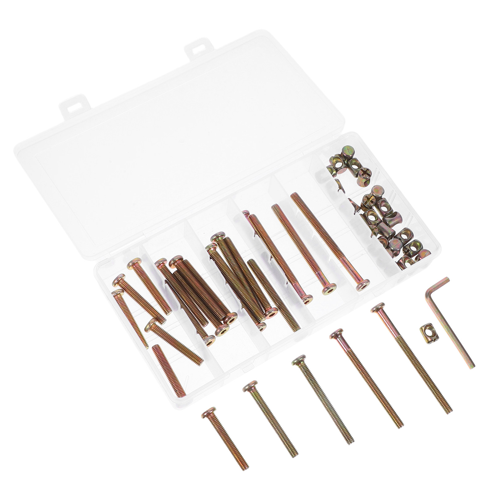 49Pcs Hex Drive Screw Barrel N - Furniture Hardware Barrel Nut 리뷰 및 가격