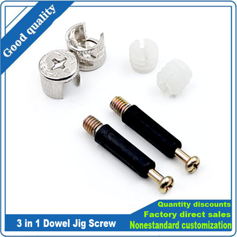 3 in 1 Dowel Jig Screw furnitu - Cam Lock Nut 리뷰 및 가격