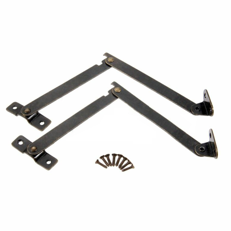 2PC Antique Bronze Lid Support - Furniture Hardware Antique 리뷰 및 가격