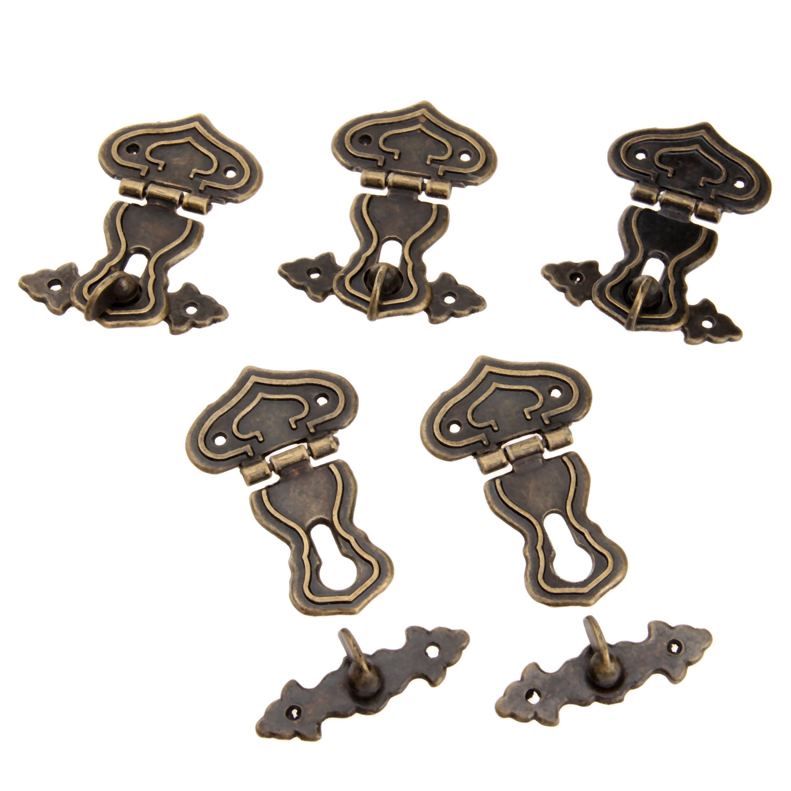 5Pcs 63x47mm Antique Metal Loc - Furniture Hardware Antique 리뷰 및 가격