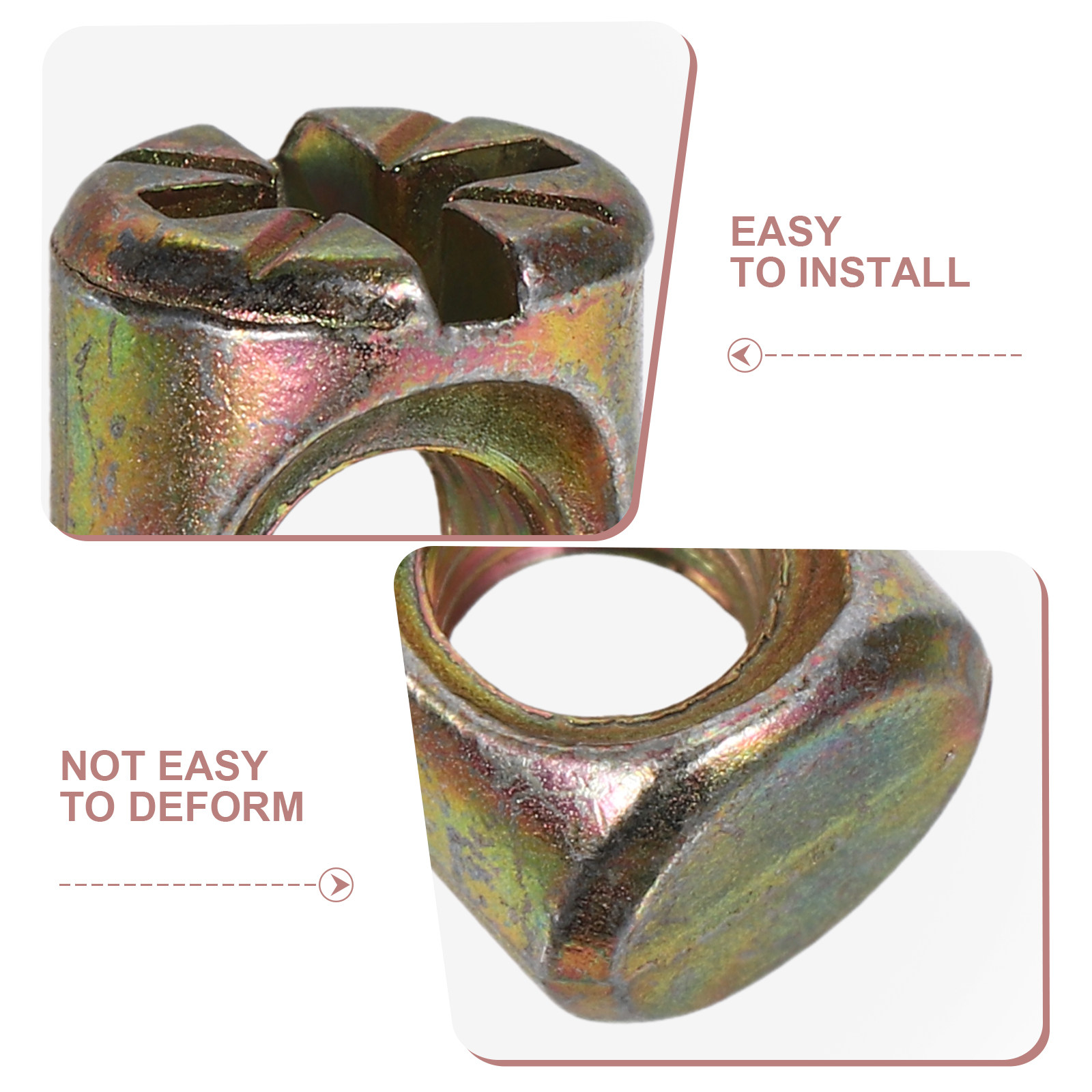 50Pcs M6 Slotted Barrel Nuts K - Furniture Hardware Barrel Nut 리뷰 및 가격