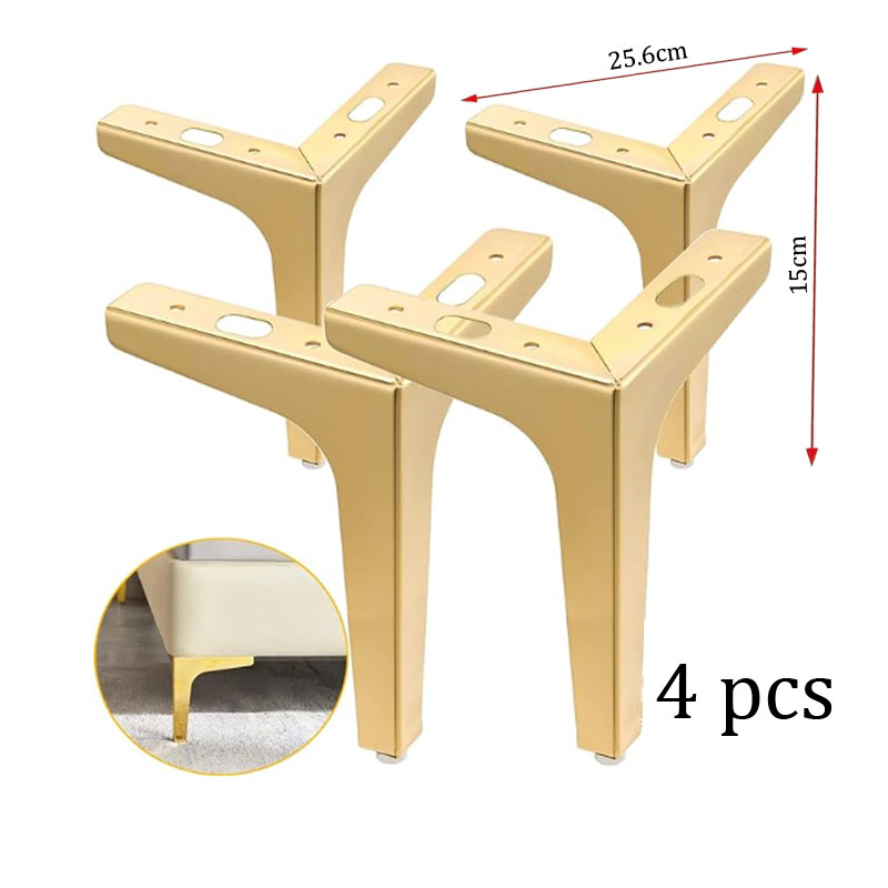 4Pcs Modern Triangle Metal Sof - Furniture Hardware Replacement 리뷰 및 가격