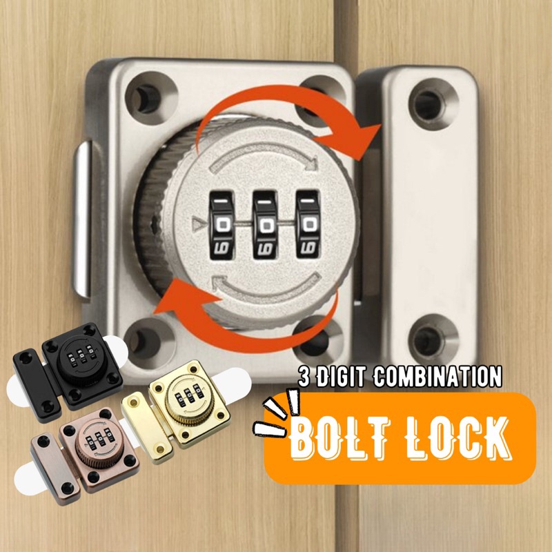 Home Security 3digit Combinati - Barrel Bolt Slide 리뷰 및 가격