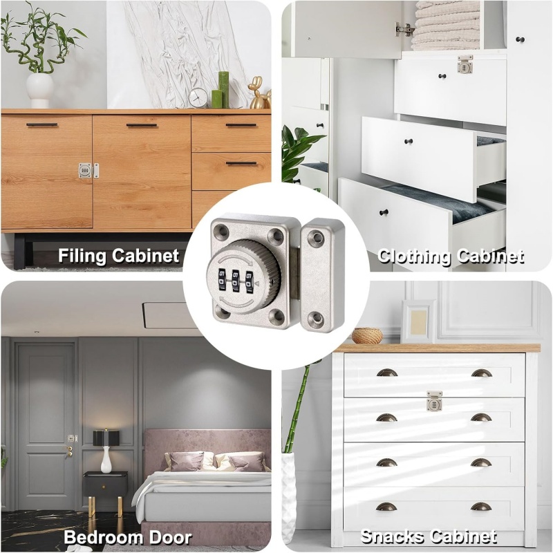 Home Security 3digit Combinati - Barrel Bolt Slide 리뷰 및 가격