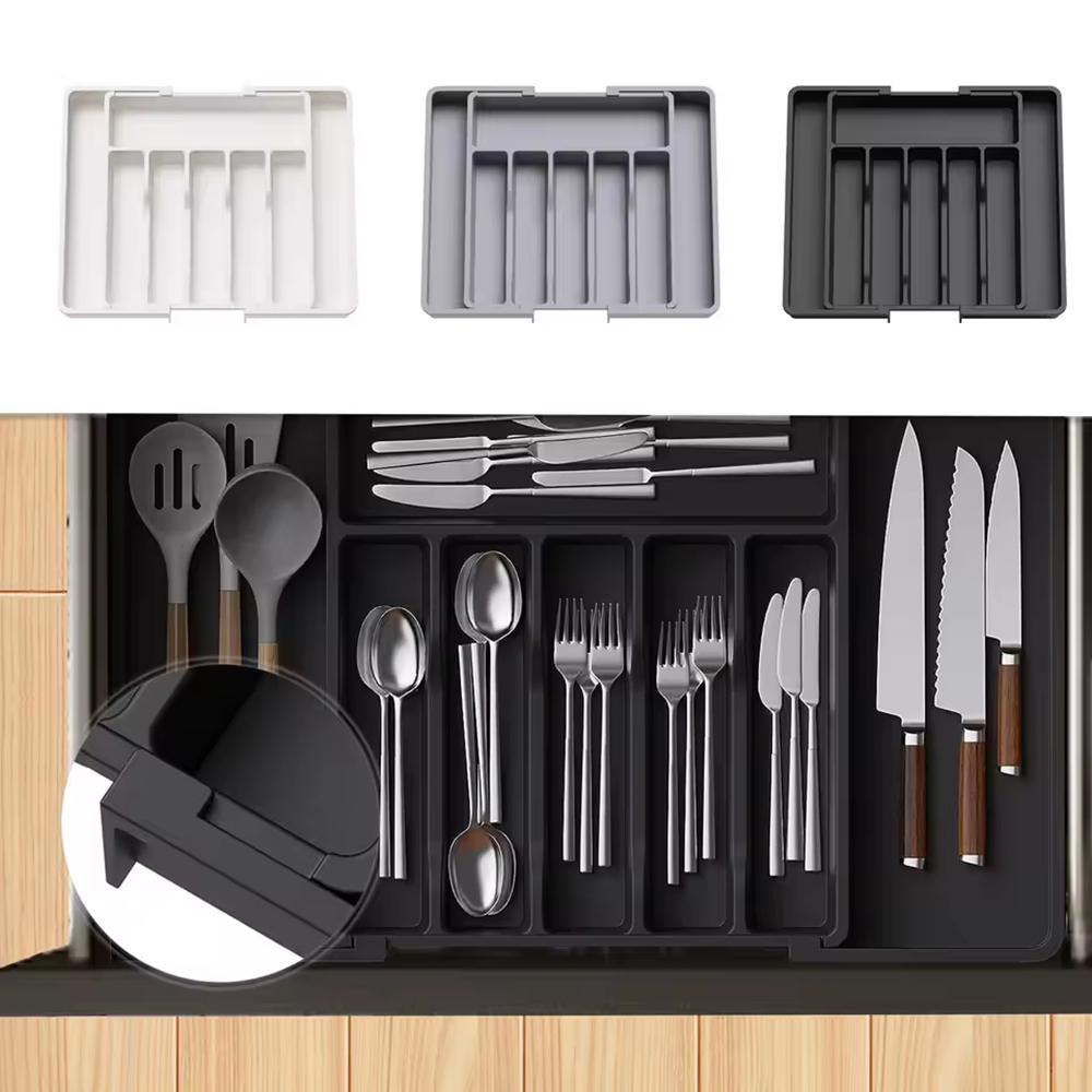 Adjustable Flatware Organizer  - Drawer Organizer Peg 리뷰 및 가격